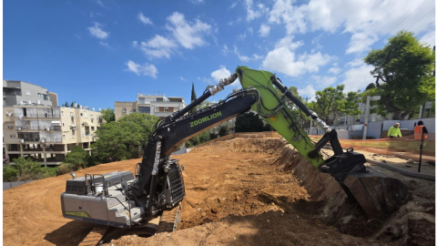 החלו העבודות להקמת מאגר המים החדש במצפור שלום